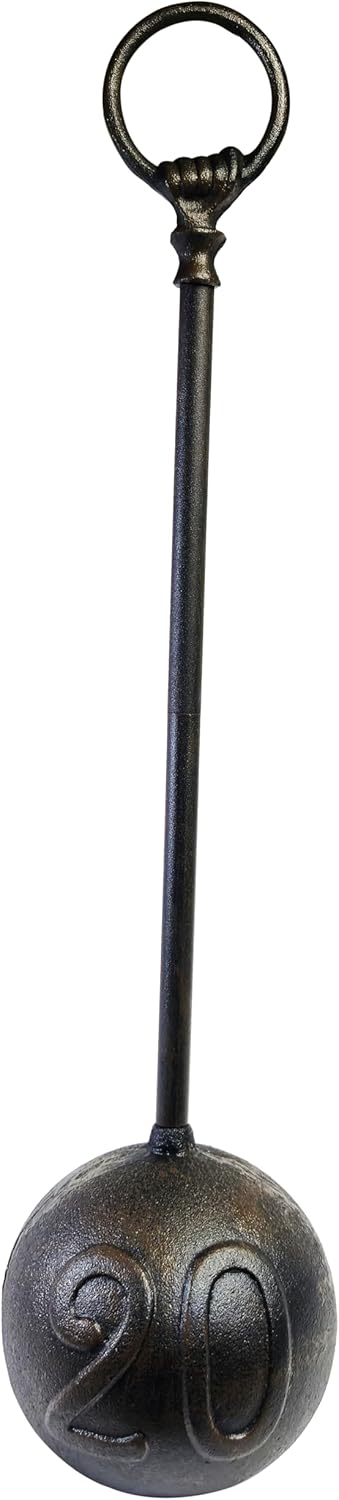 Cast Iron #20 Door stopper with Handle (8.6 Lb)