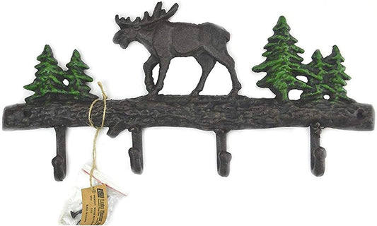 Moose Key Holder (4 Hooks)