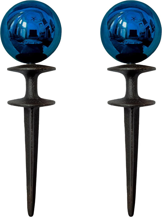 Garden Gazing Ball Decorative Hose Guide, Set of 2