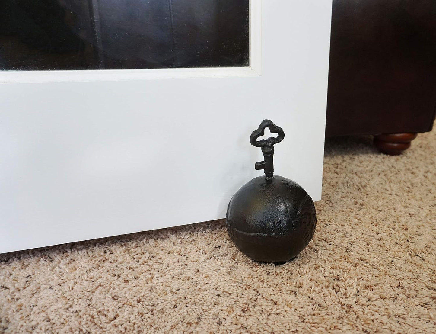 Cast Iron Key Shaped Heavy Door Stopper