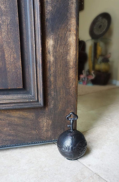 Cast Iron Key Shaped Heavy Door Stopper