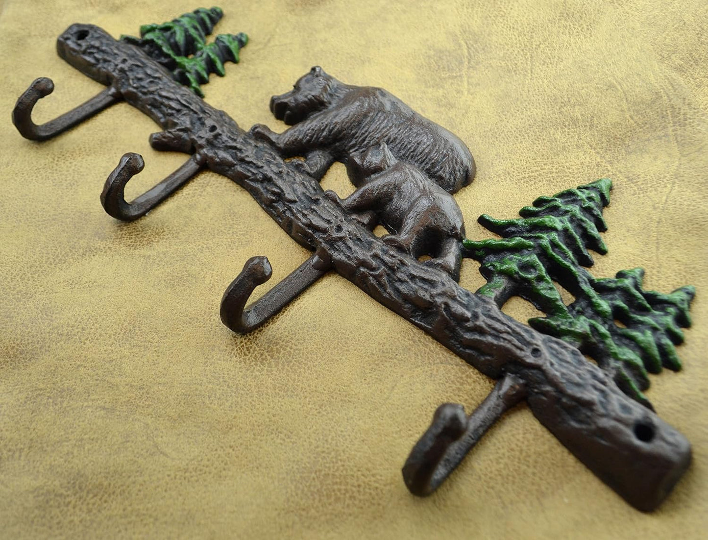 Cast Iron Bear Key Holder and Coat Hook (Bear Hook)