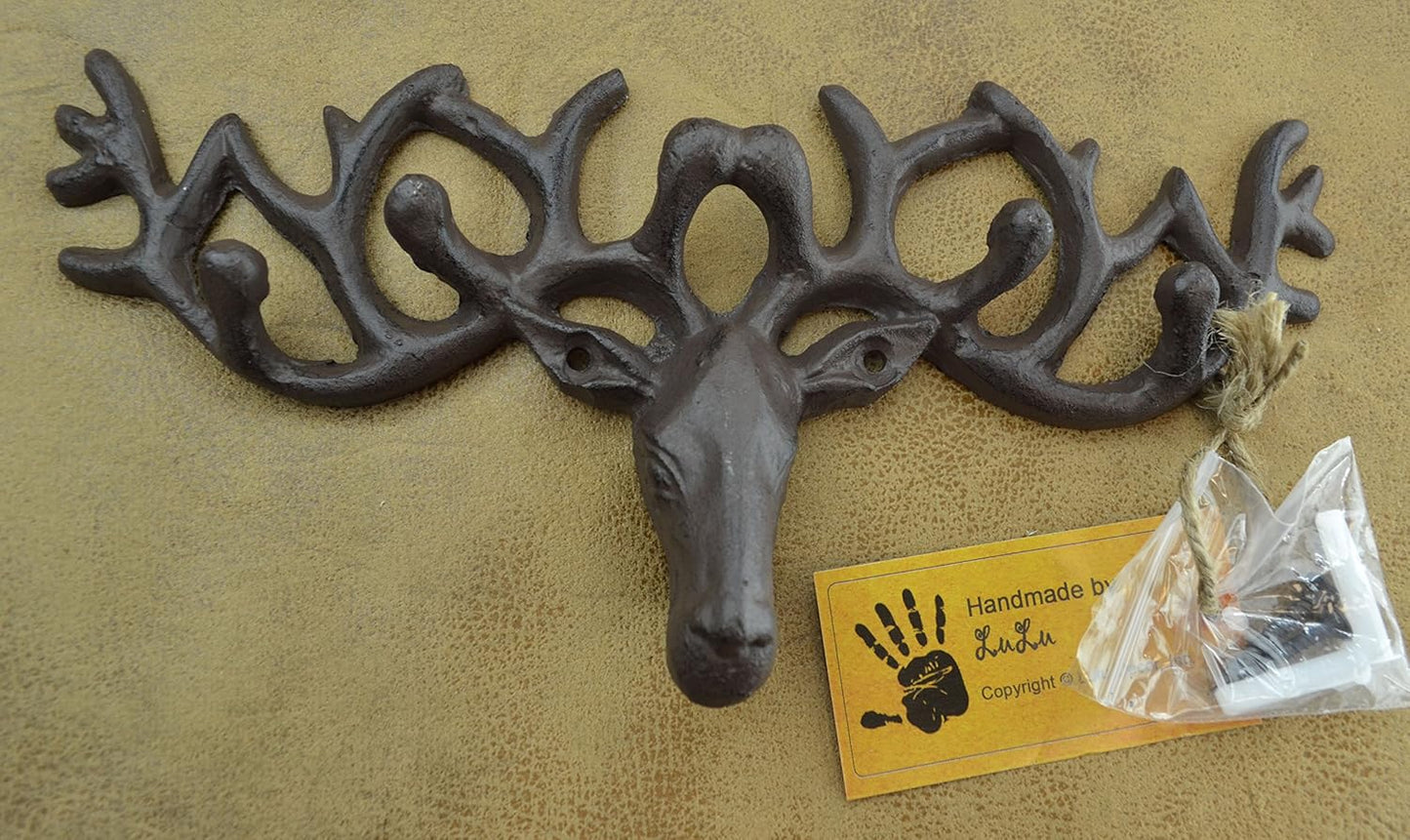 Deer Head Decorative Key Holder