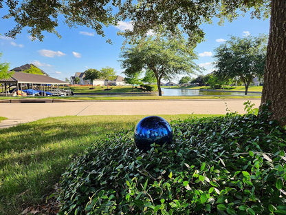 Stainless Steel Gazing Ball, Shiny Garden Decoration