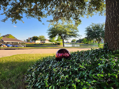 Stainless Steel Gazing Ball, Shiny Garden Decoration